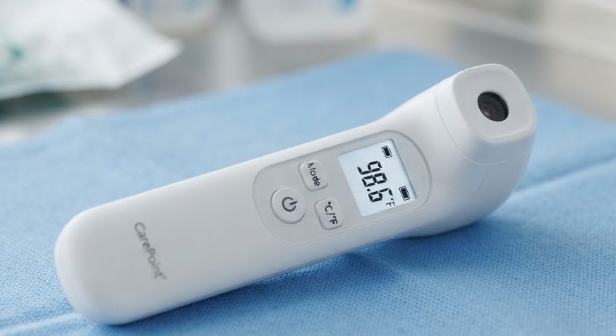 Infrared Thermometer — detail view